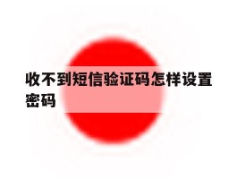 收不到短信验证码怎样设置密码