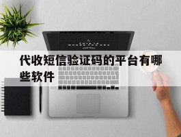 代收短信验证码的平台有哪些软件