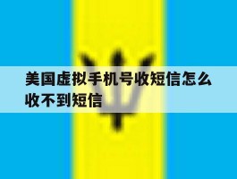 美国虚拟手机号收短信怎么收不到短信