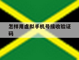 怎样用虚拟手机号接收验证码