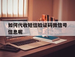 如何代收短信验证码微信号信息呢
