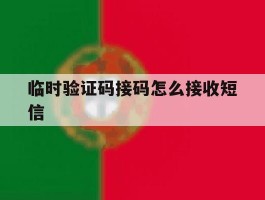临时验证码接码怎么接收短信