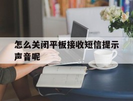 怎么关闭平板接收短信提示声音呢