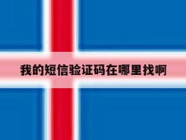 我的短信验证码在哪里找啊