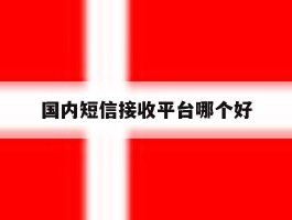 国内短信接收平台哪个好