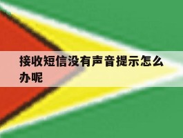 接收短信没有声音提示怎么办呢