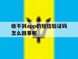 收不到app的短信验证码怎么回事呢