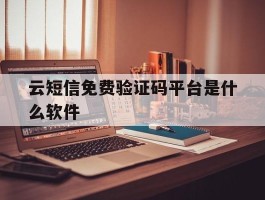 云短信免费验证码平台是什么软件