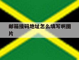 邮箱接码地址怎么填写啊图片