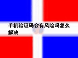 手机验证码会有风险吗怎么解决