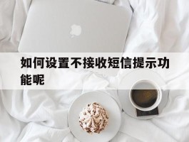 如何设置不接收短信提示功能呢
