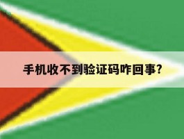 手机收不到验证码咋回事?