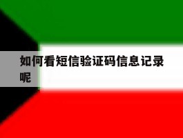 如何看短信验证码信息记录呢